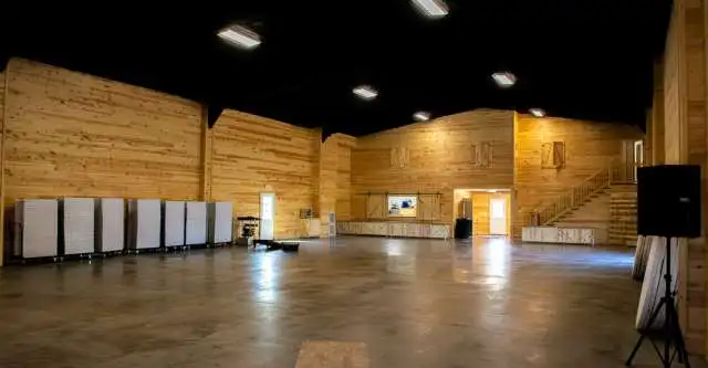 Indoor event space for church and family gatherings